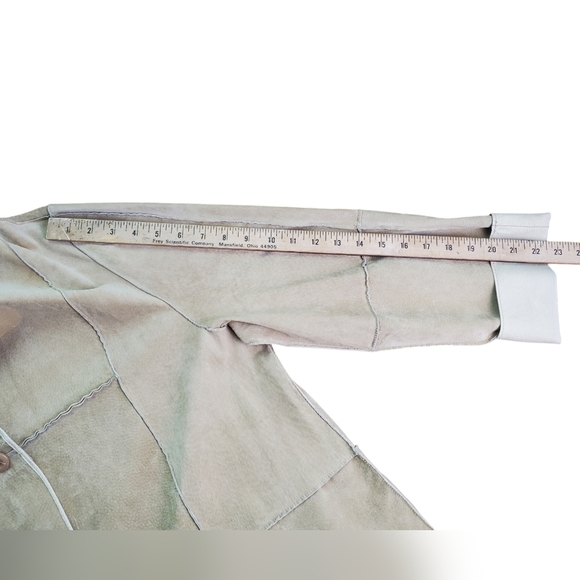 MontanaCo Tan Suede Women's Jacket. XL - Picture 10 of 11